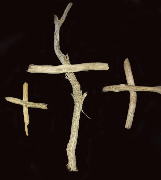 3 crosses